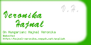 veronika hajnal business card